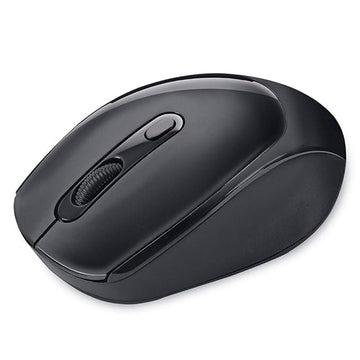 Iball Free Go G50 Feather-Light Wireless Optical Mouse I 2.4ghz wireless I Auto Power Saving Mode I alkaline battery I 800 1200 1600cpi I Hardware platform- pc - Black