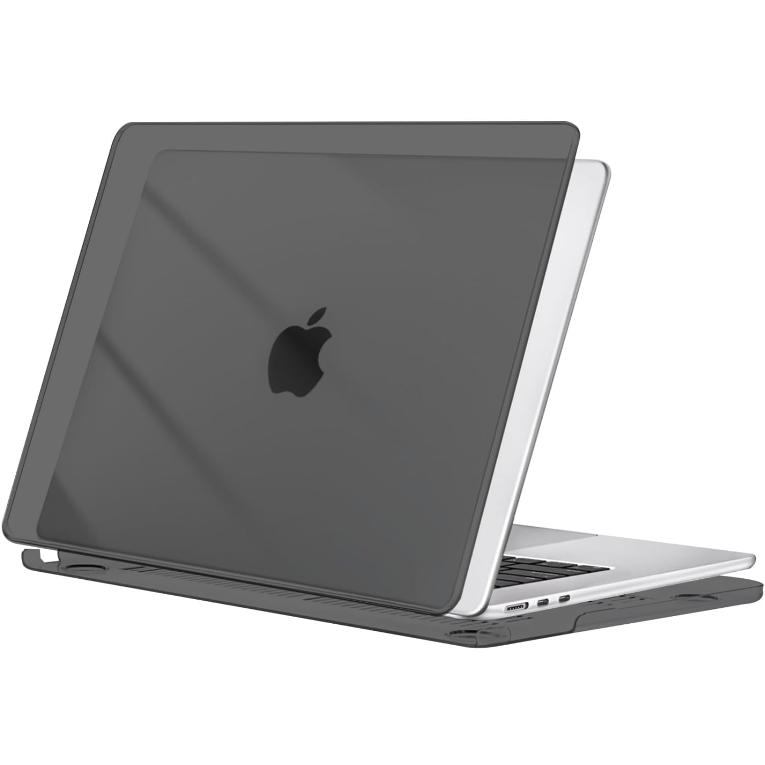 Dyazo 13.3 Inch Laptop Case | Cover | Hard Shell Protector Compatible for Apple MacBook 13 Inch 2020/2019 / 2018 Mac Book Air M1 A2337 A2179 A1932 (Transparent)