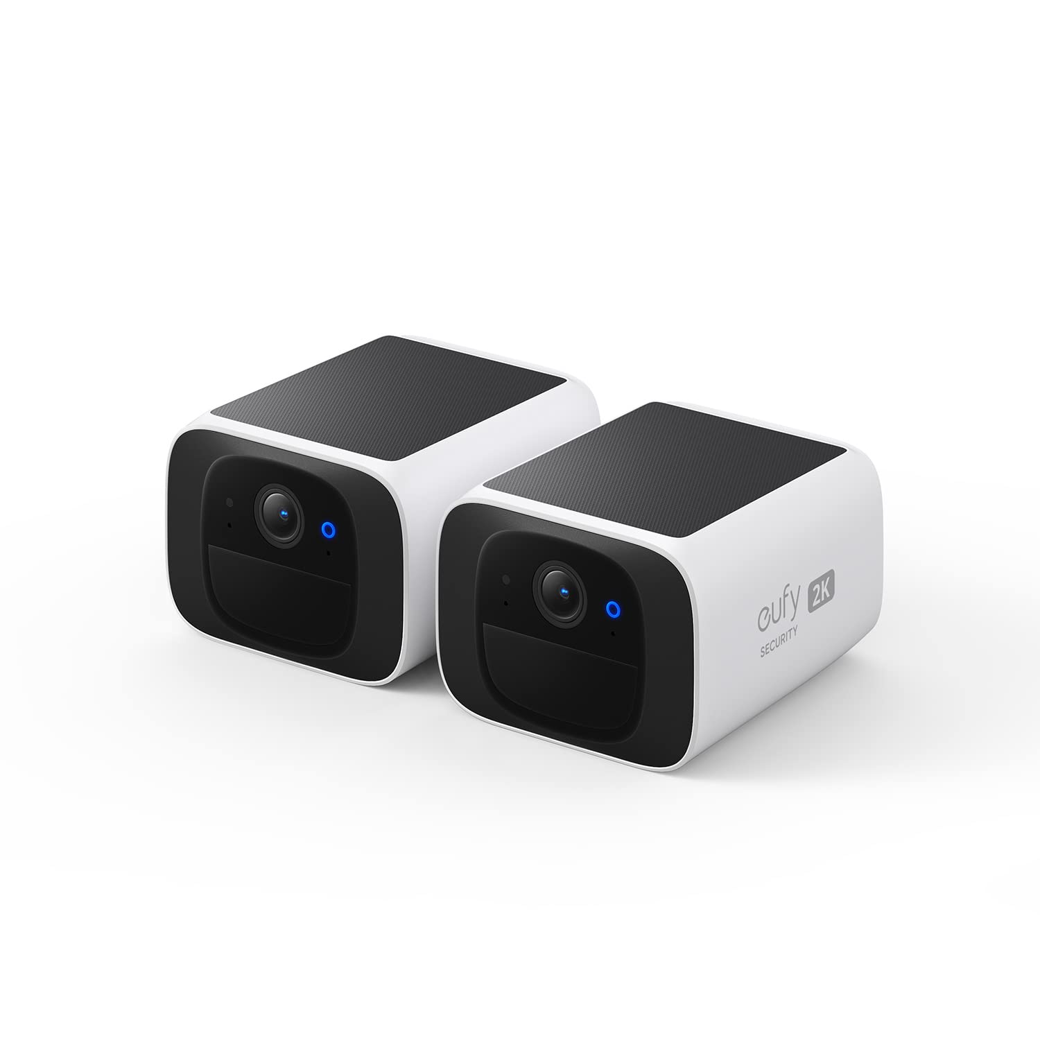eufy Security S220 SoloCam 3-Cam Pack, Home Security System, Solar Security Camera Wireless Outdoor Camera, Always-On Power, 2K Resolution, 2.4 GHz Wi-Fi, No Monthly Fee