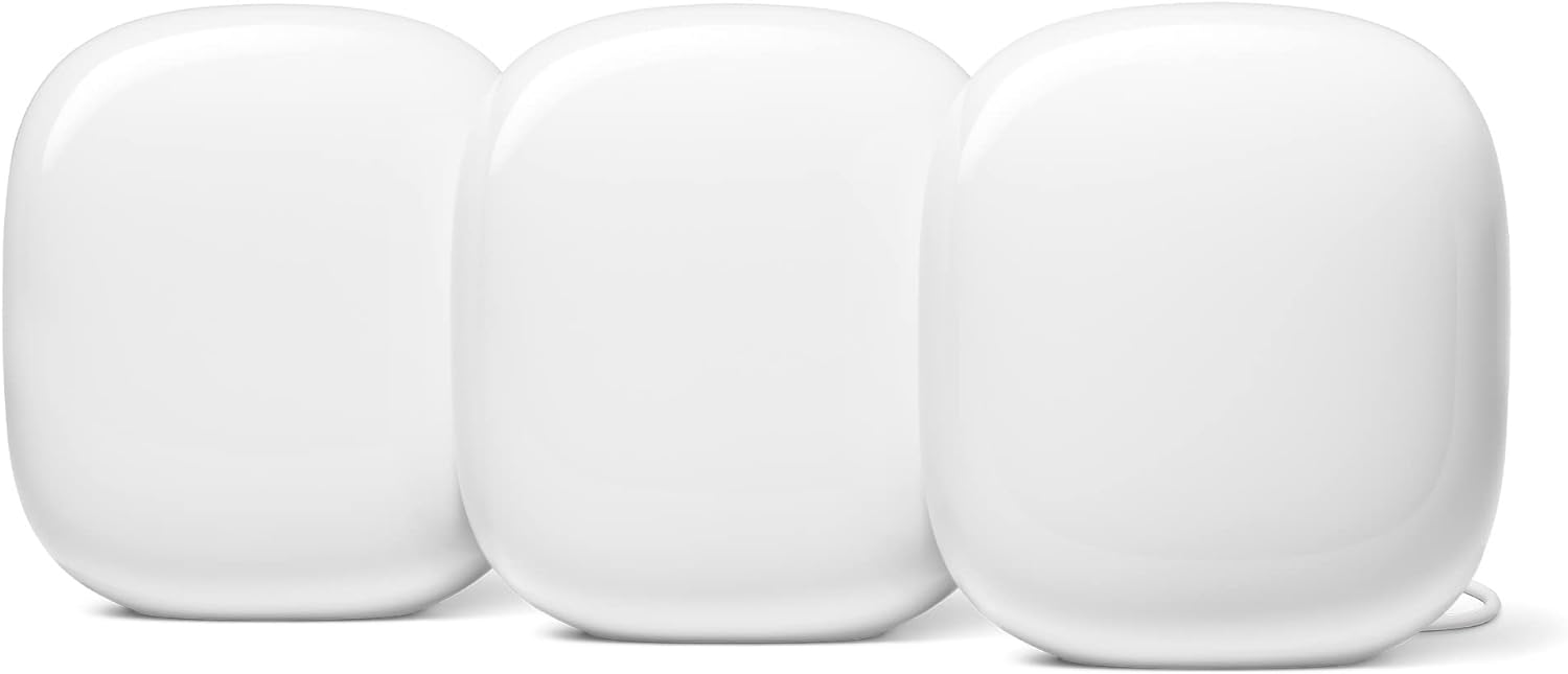 Google Nest WiFi Pro - 6E - Reliable Home Wi-Fi System with Fast Speed