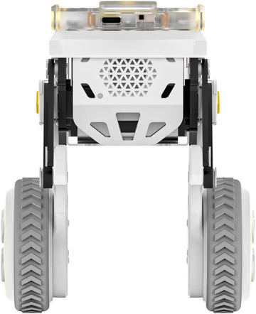 ELECFREAKS Microbit XGO Rider Starter Kit Makecode Programing, Self-Balancing Car Bionic Built-in IMU and Brushless Motor All-Metal Servo,Opens Underlying Python Protocol(Without Micro:bit)