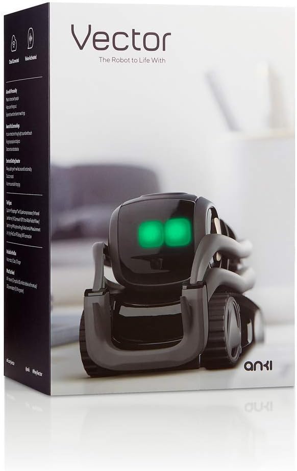 Vector Robot by Anki, A Home Robot Who Hangs Out & Helps Out For facial recognition, With Amazon Alexa Built-In For 5-99 Years