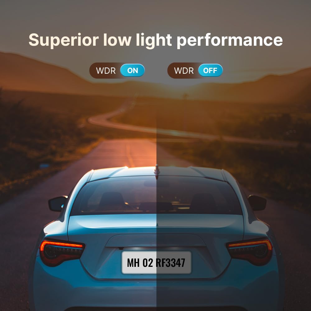 Qubo Car Dash Camera Pro (with GPS Logger) Dash Cam | from Hero Group | Made in India | Full HD 1080p | Wide Angle View | G-Sensor | Wi-Fi | Emergency Recording | Supports Up to 256 GB SD Card