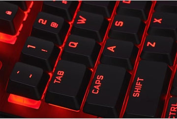 Corsair K60 PRO USB Cherry Mechanical Key switches -Durable Aluminum Frame -Per-Key Red LED Backlighting Gaming Keyboard - Black