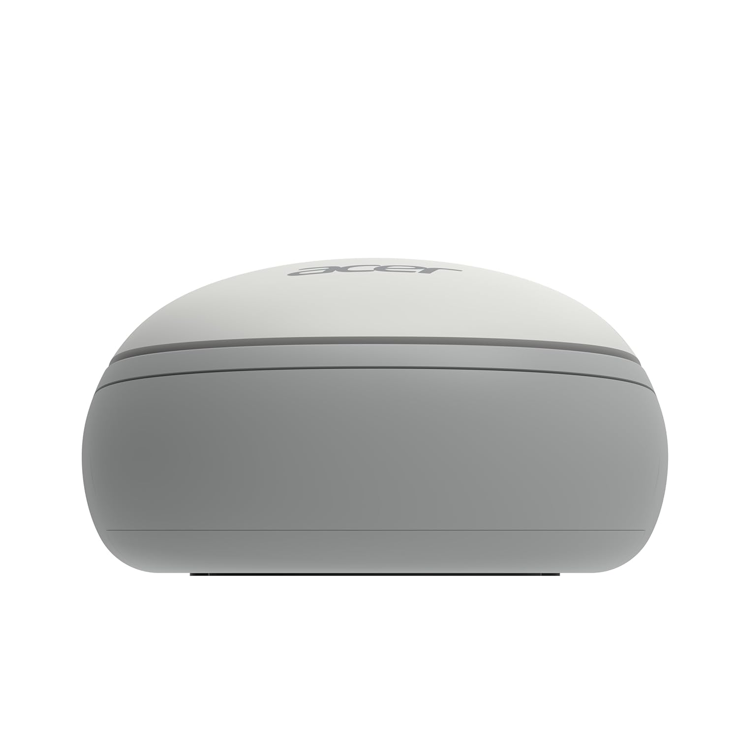 Acer Bubble Wireless Mouse AMR100 | 2.4GHz Silent Click | 1600 DPI | Ergonomic | AA Battery | Win8/10/11 | Compact Lightweight Design | Color: White/Grey