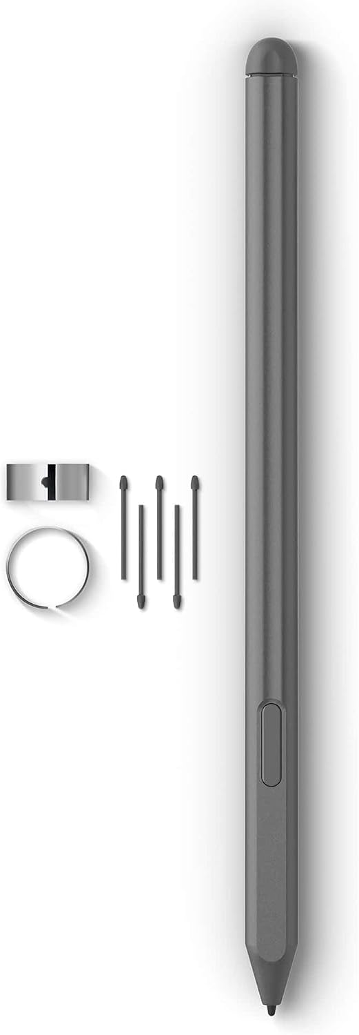 Amazon Kindle Scribe Premium Pen, Sleek Stylus Design with Improved Eraser - Tungsten