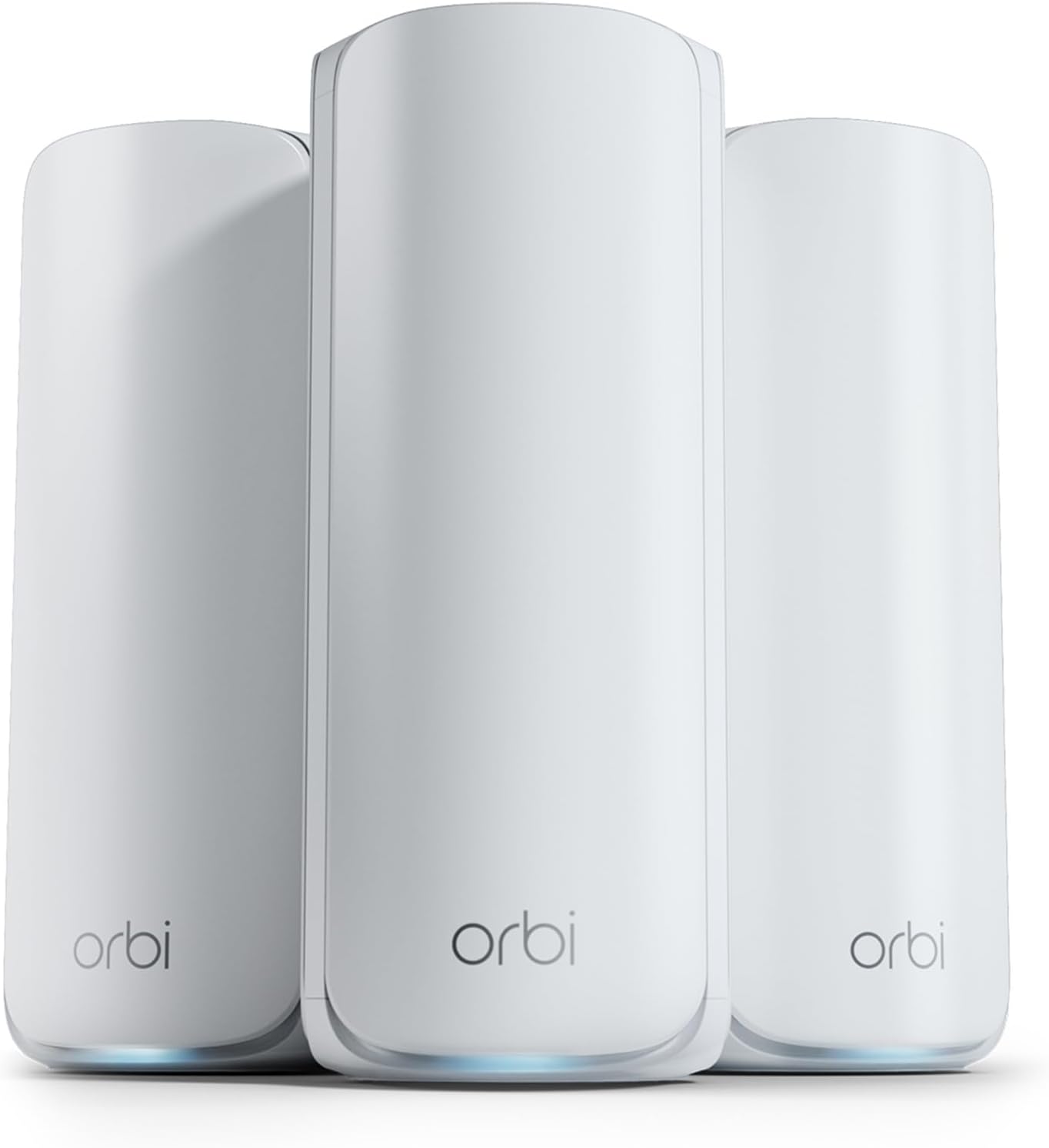 NETGEAR Orbi 770 Series Tri-Band WiFi 7 Mesh System (RBE773) - Router + 2 Satellite Repeaters, Security Functions, Up to 11Gbps, Coverage up to 540m2, 100 Devices, Internet Connection