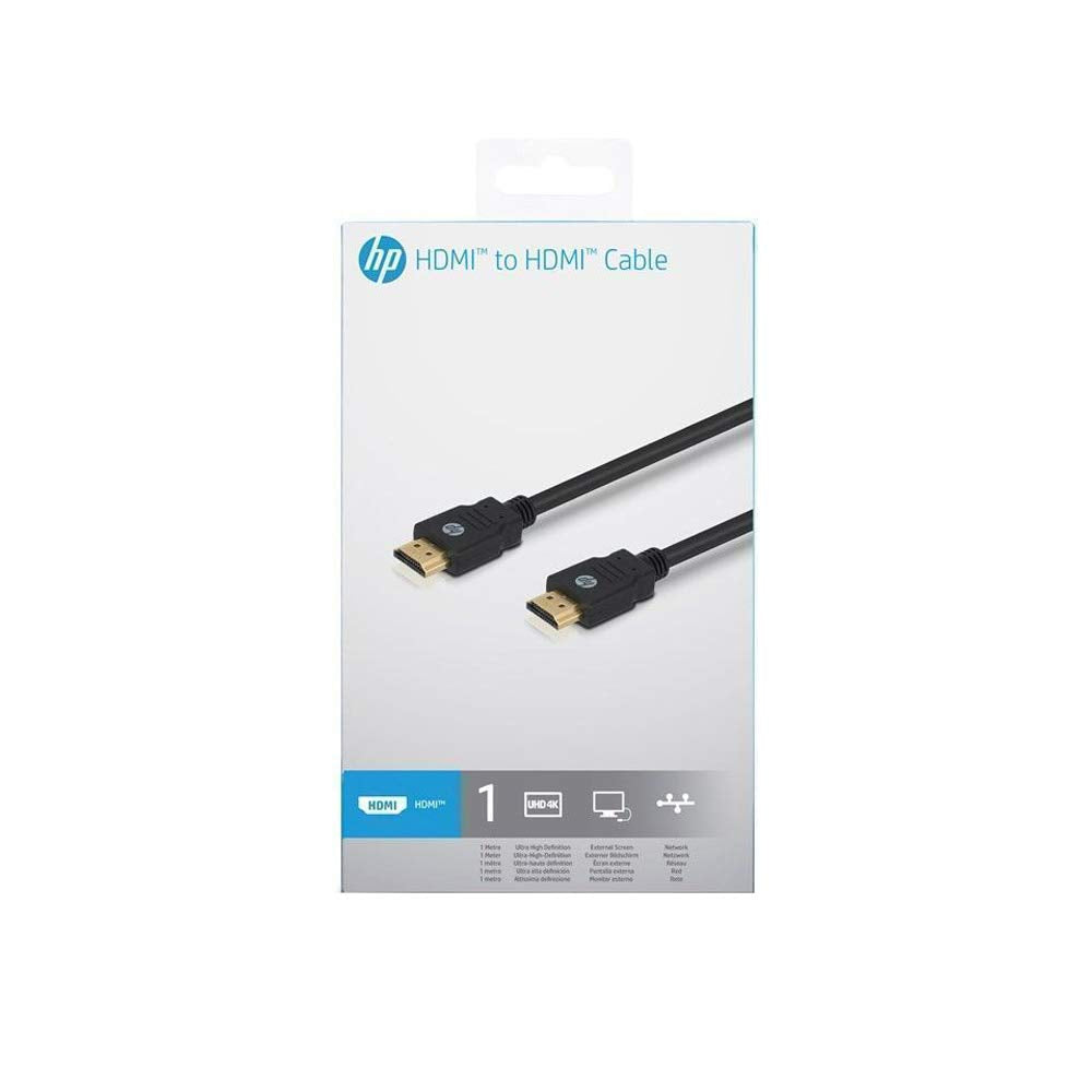 HP 4VW10PA HDMI to HDMI 1.0m Cable (Black)