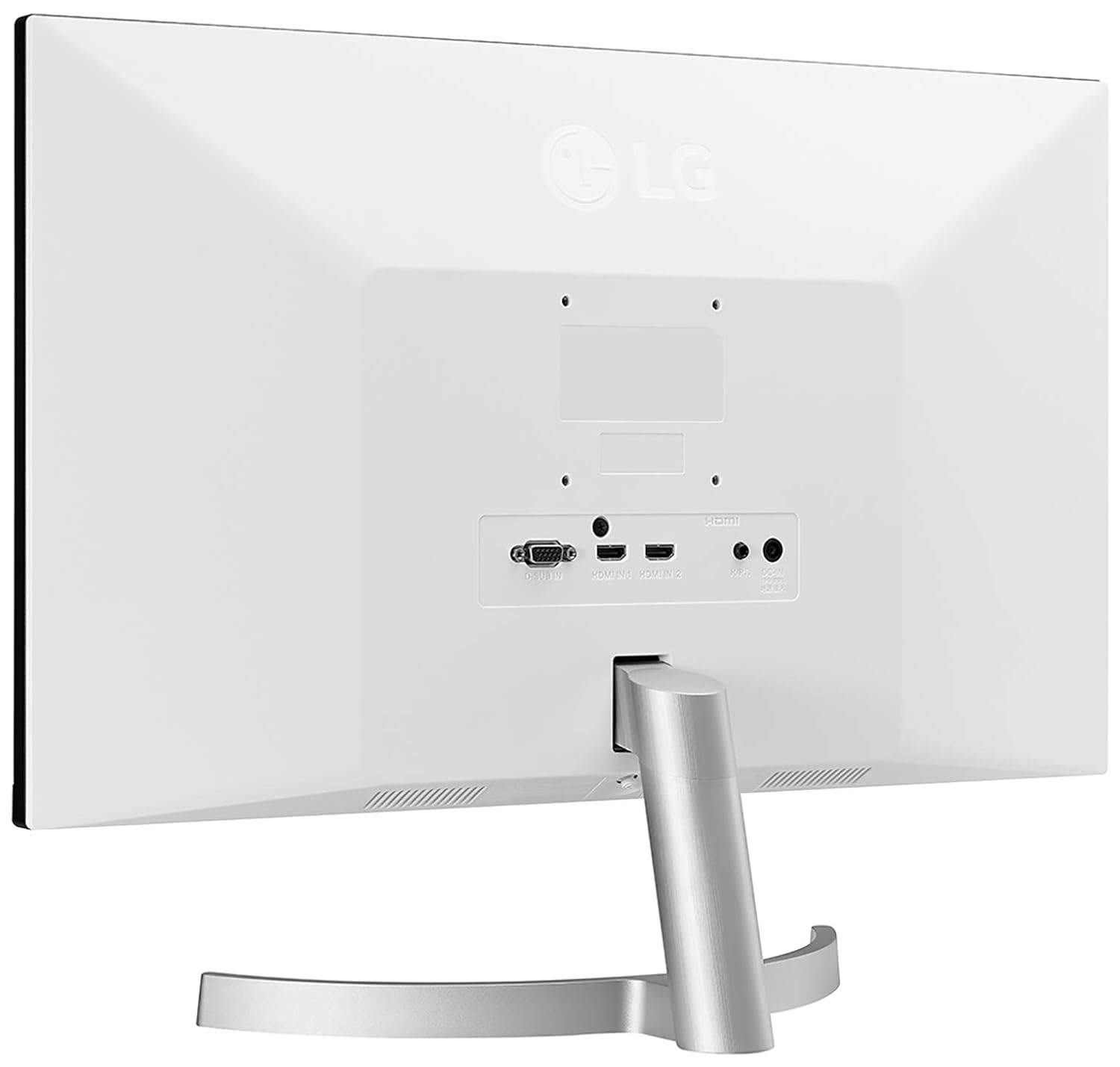 LG 24-inch (60.96 cm), Full HD IPS (1920 x 1080) Monitor, Inbuilt Speaker, HDMI x 2, VGA Port, 75 Hz Refresh Rate, AMD Freesync, 3 Side Borderless Slim Design - 24ML600S-W-White