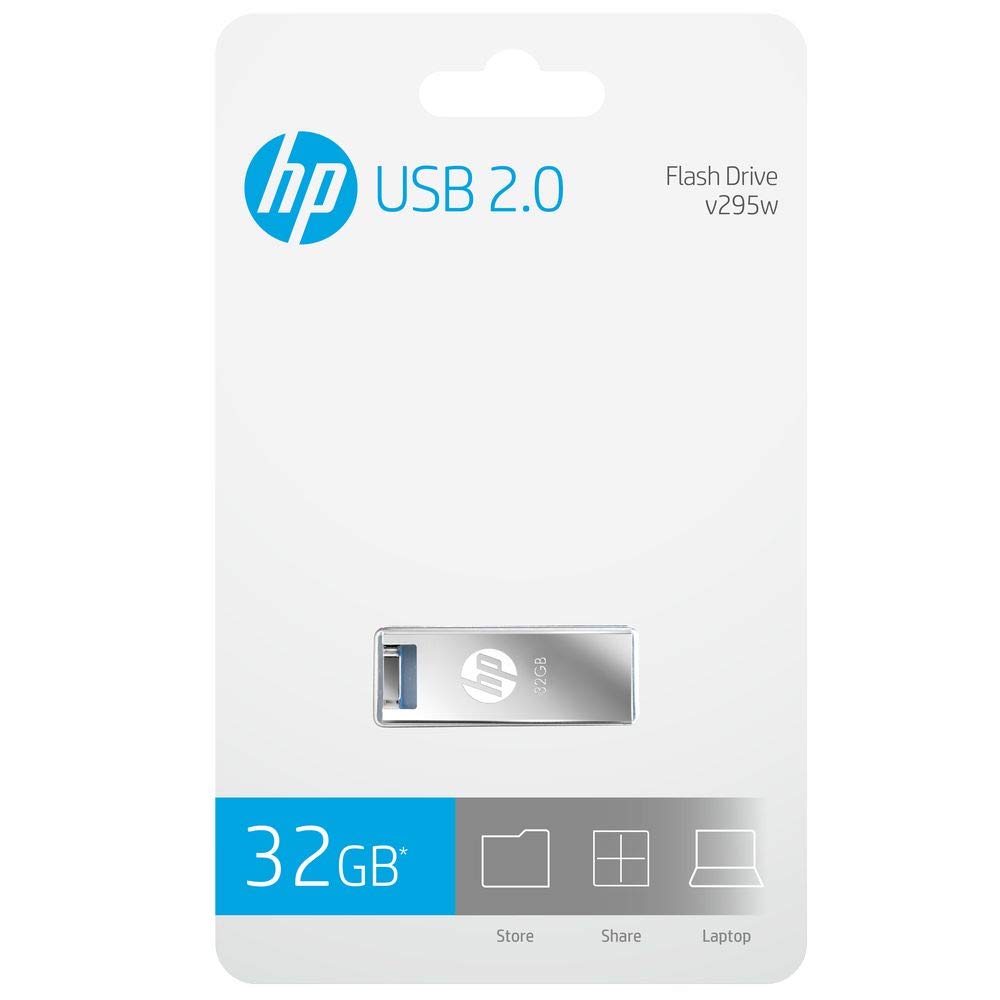 HP v295w 32GB USB 2.0 Pen Drive (Silver)