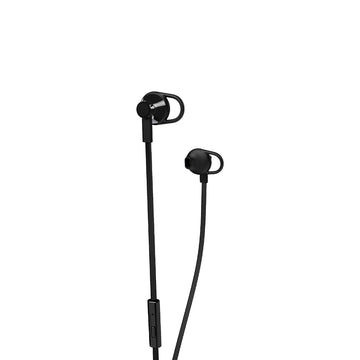 HP 150 Black Wired Headset with in-line Microphone/Taggle-Free with Long & Flat Cord/1 Year RTB Warranty, X7B04AA (Black)
