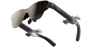 RayNeo Air 3s Pro AR/XR Glasses, 201" 120Hz FHD HueView Display, Portable AR Video Eyewear Gaming Glasses for iPhone 16/15/17, Android, Mac, Switch, PS5, Steam Deck - Next-Gen Wearable Theater