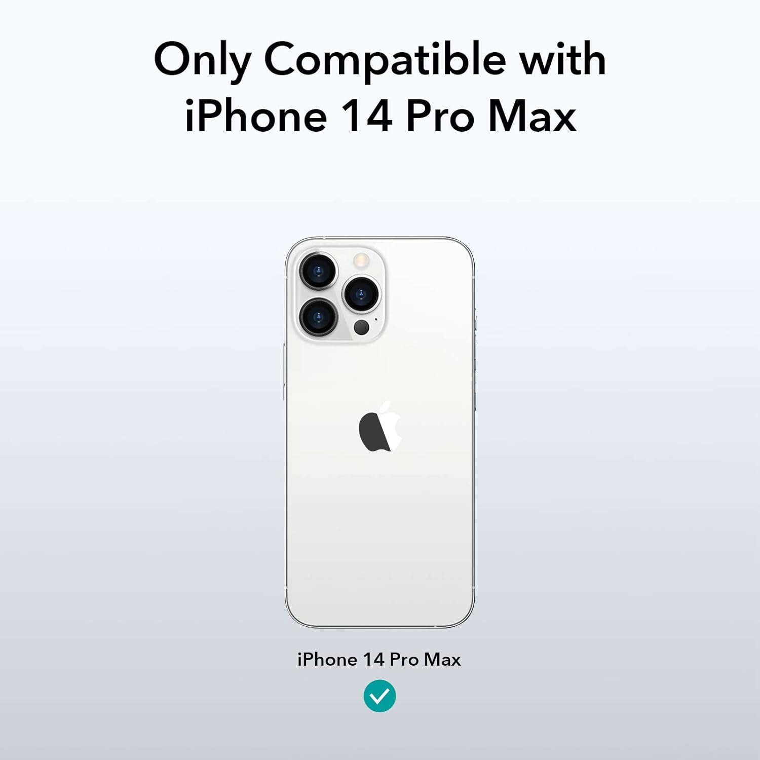 ESR for iPhone 14 Pro Max Case, Shockproof Drop Protection, Project Zero Series, TPU, Yellowing-Resistant, Slim and Thin, Transparent Back Cover, Clear