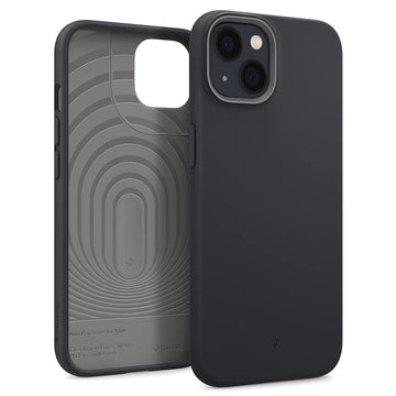 CASEOLOGY by Spigen Nano Pop Back Cover Case for iPhone 13 (TPU | Black Sesame)
