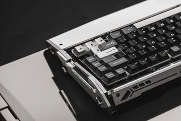 Black Diamond 75% RT Computer Electronic Wireless Mechanical Keyboards, 1ms Latency, Leaf Spring Mount, Custom Fixed Wall Magnetic Switch, Color
