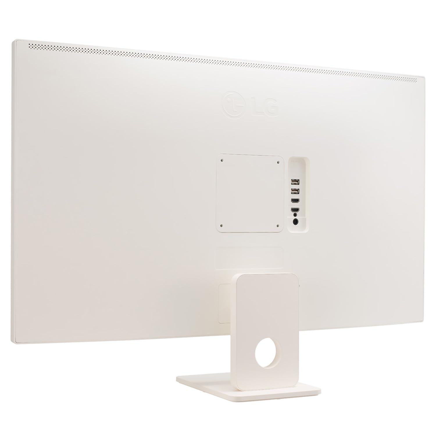 LG 32SR50F Smart Monitor (32", 80cm), FHD IPS Display (1920 x 1080) with webOS, Work & Play Smarter, ThinQ Home Dashboard, AirPlay 2 + Screen Share + Bluetooth, Stylish Design - White