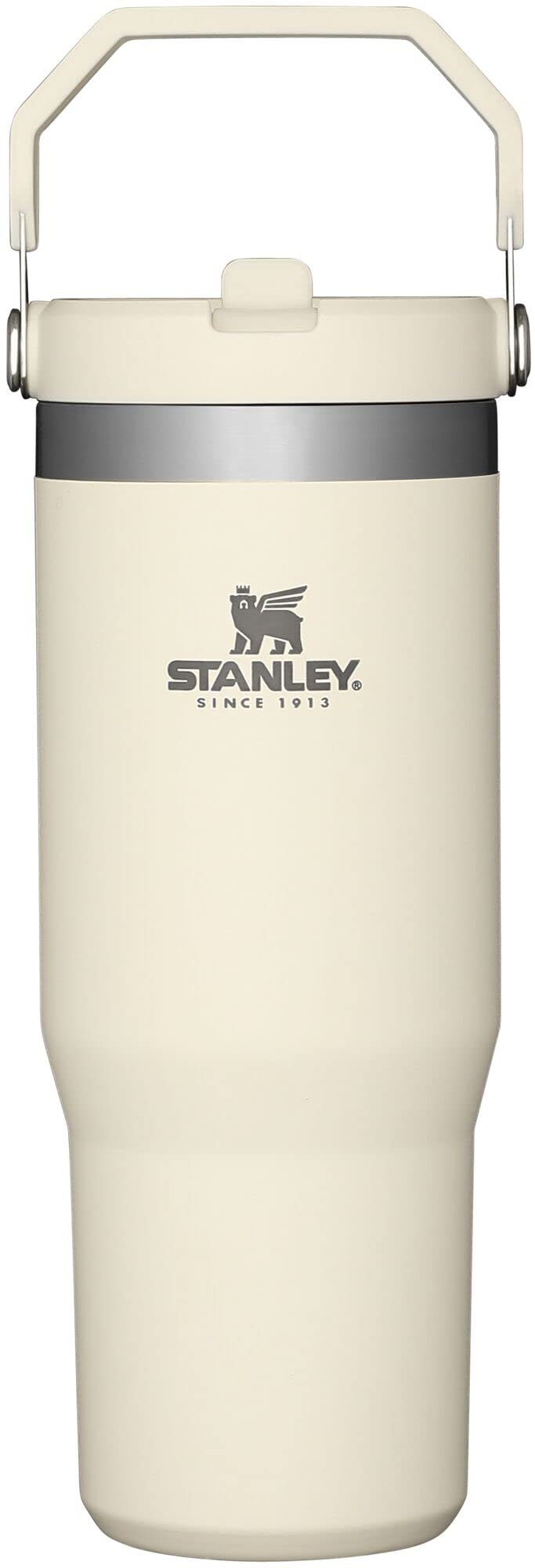 Stanley IceFlow Stainless Steel Tumbler with Straw - Vacuum Insulated Water Bottle for Home, Office or Car Reusable Cup with Straw Leak Resistant Flip Cold for 12 Hrs or Iced for 2 Days (Rose Quartz)