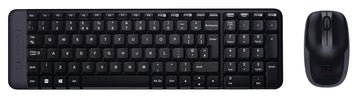 Logitech MK215 Wireless Keyboard and Mouse Combo for Windows, 2.4 GHz Wireless