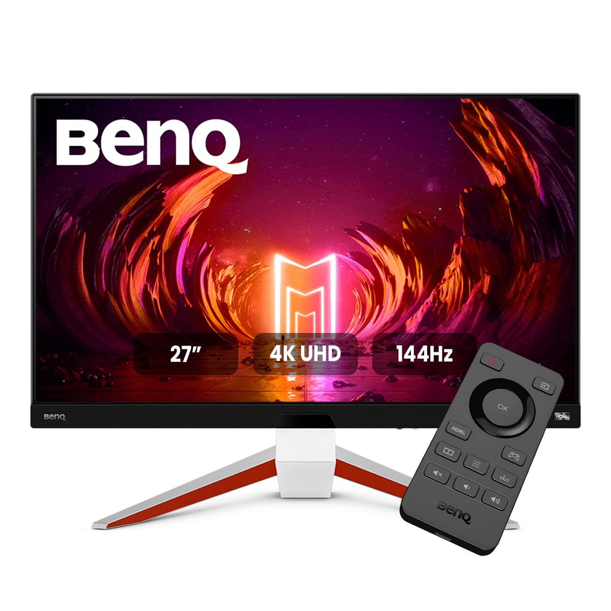 BenQ MOBIUZ EX270M 27" 240Hz 1ms MPRT IPS Full HD HDR Gaming Monitor | FreeSync Premium| Height Adjustment| 99% sRGB| 400nits| Black Equalizer| treVolo Speakers| HDMI| DP| USB 3.0 Hub (Metallic Grey)