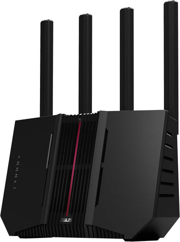 ASUS RT-BE92U WiFi 7 Router - Tri-Band (6GHz), 9.7 Gbps, x2 WAN, Mesh