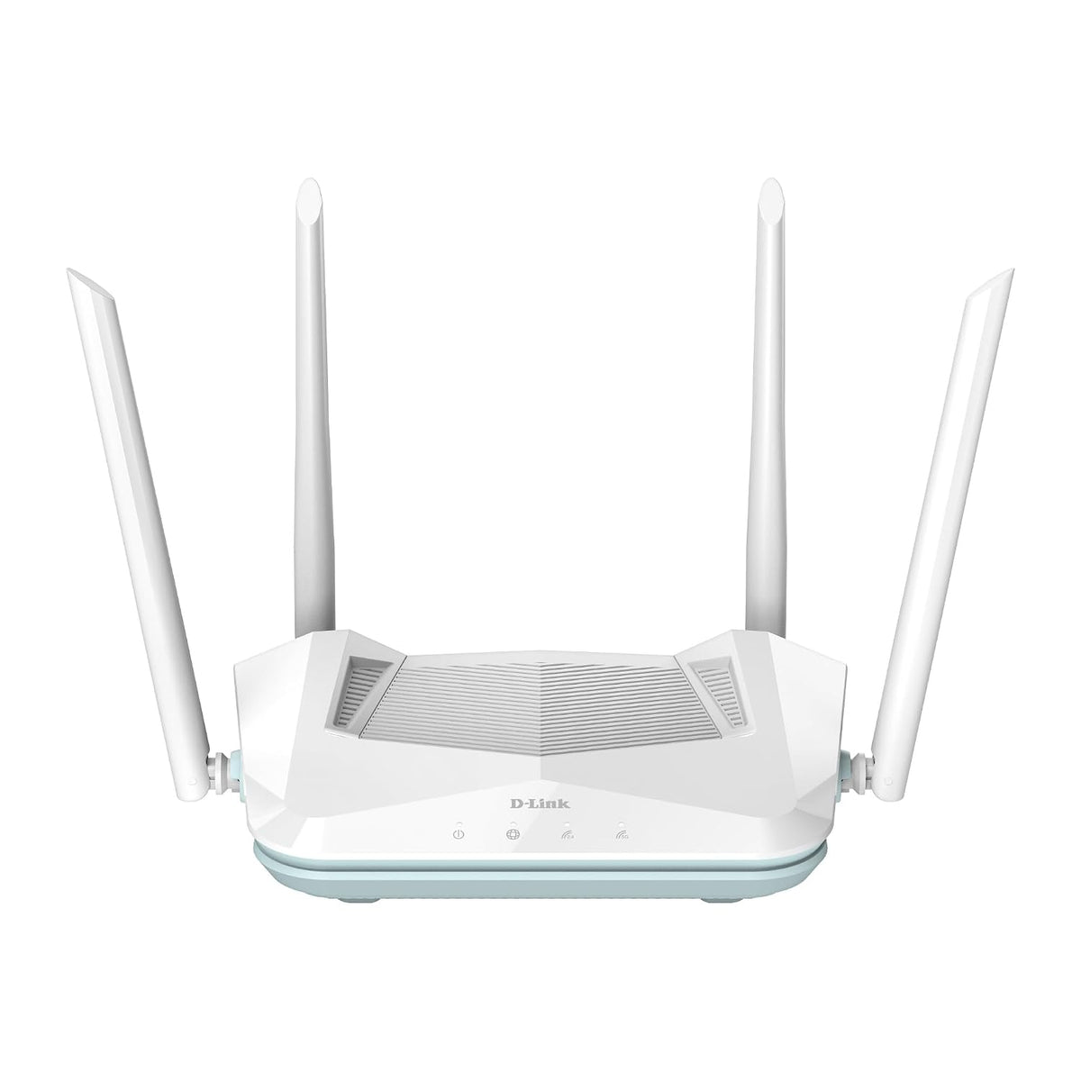D-Link R15 | WiFi 6 Speed 1500 Mbps |Covers Upto 2500 Sq. Ft.| Dual Band | Gigabit Port| AI Powered Mesh Router |High-Performance |High-Gain Antennas |MTCTE Certified