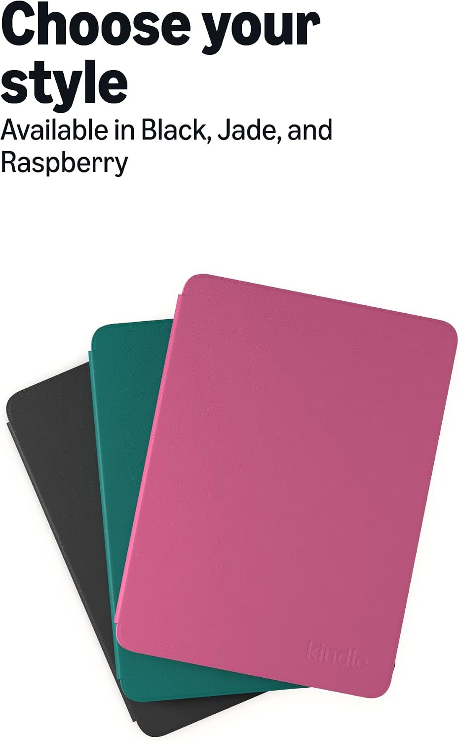 Amazon Plant-Based Leather Case- Lightweight, Protective Cover Designed with Sustainability in Mind for Kindle Paperwhite and Kindle Colorsoft