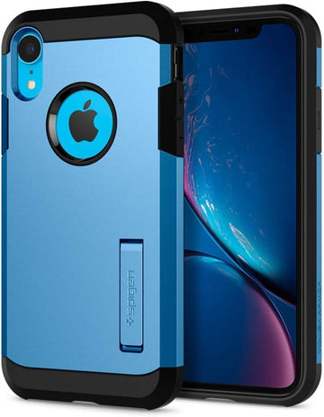 Spigen Compatible for iPhone XR Case Tough Armor - Blue