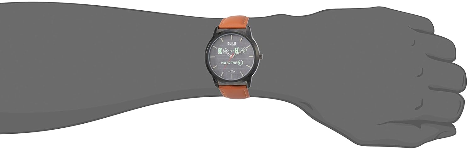 Gully by Timex Hip-hop Analog Grey Dial Men's Watch-TWEG15023