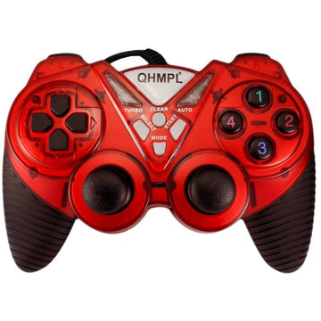 Quantum QHM7487 PC Game Pad Controller (Joystick) with Turbo Function