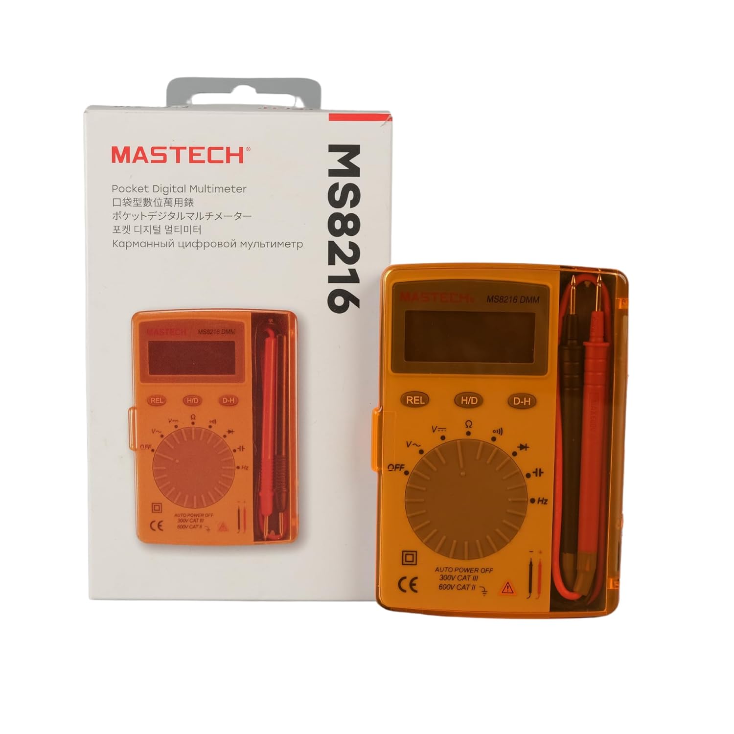 Mastech MS8216 Pocket Digital Multimeter DMM