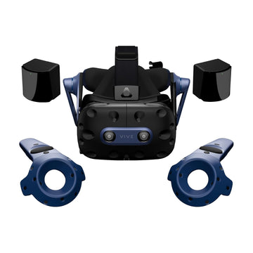 HTC Vive Pro 2 Virtual Reality System - 5K Resolution, 120Hz Refresh Rate, IPD Adjustment Dial - Blue - PC Compatible [Windows]