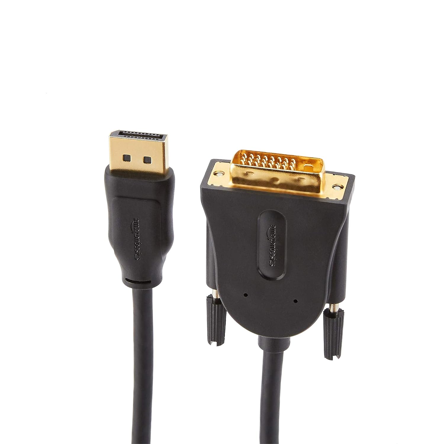 AmazonBasics DisplayPort to DVI Cable for Personal Computer - 6 Feet (Black)
