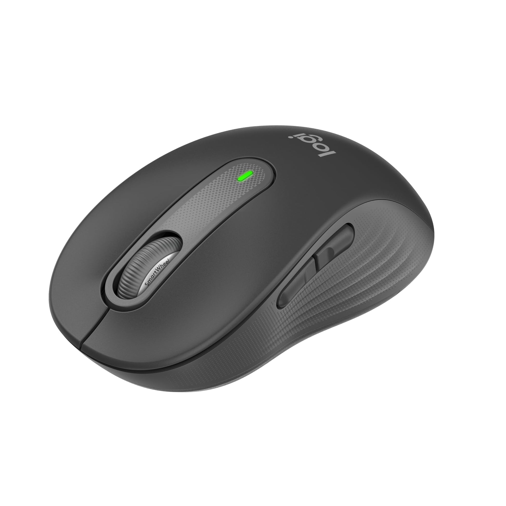 Logitech Signature M650 L Full Size Wireless Mouse - for Large Sized Hands, 2-Year Battery, Silent Clicks, Customisable Side Buttons, Bluetooth, for PC/Mac/Multi-Device/Chromebook - Graphite