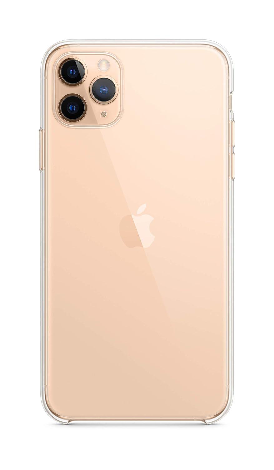 Apple Back Cover for Phone 11 Pro Max (Flexible|TPU;Poly Carbonate|Transparent)