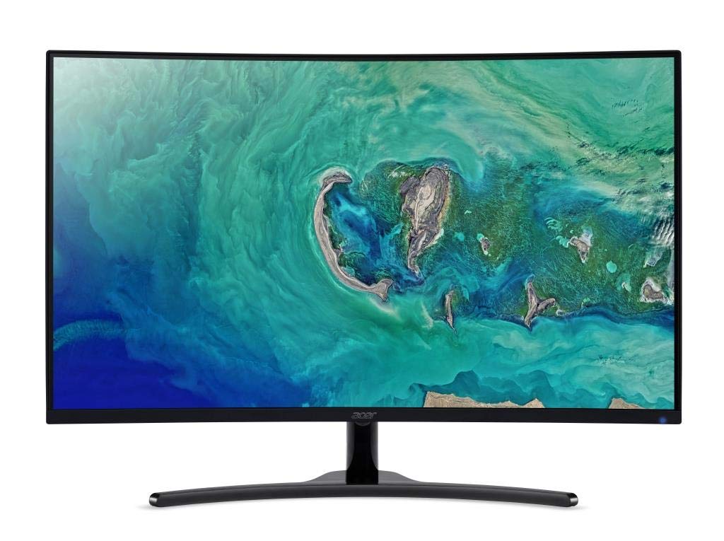 Acer ED322QR 31.5 inches (80.01 cm) 1920 x 1080 Pixels Full HD Curved VA Backlit LED Monitor I 144Hz Refresh Rate I Zero Frame I AMD Free Sync I Eye Care Features I Stereo Speakers, Black