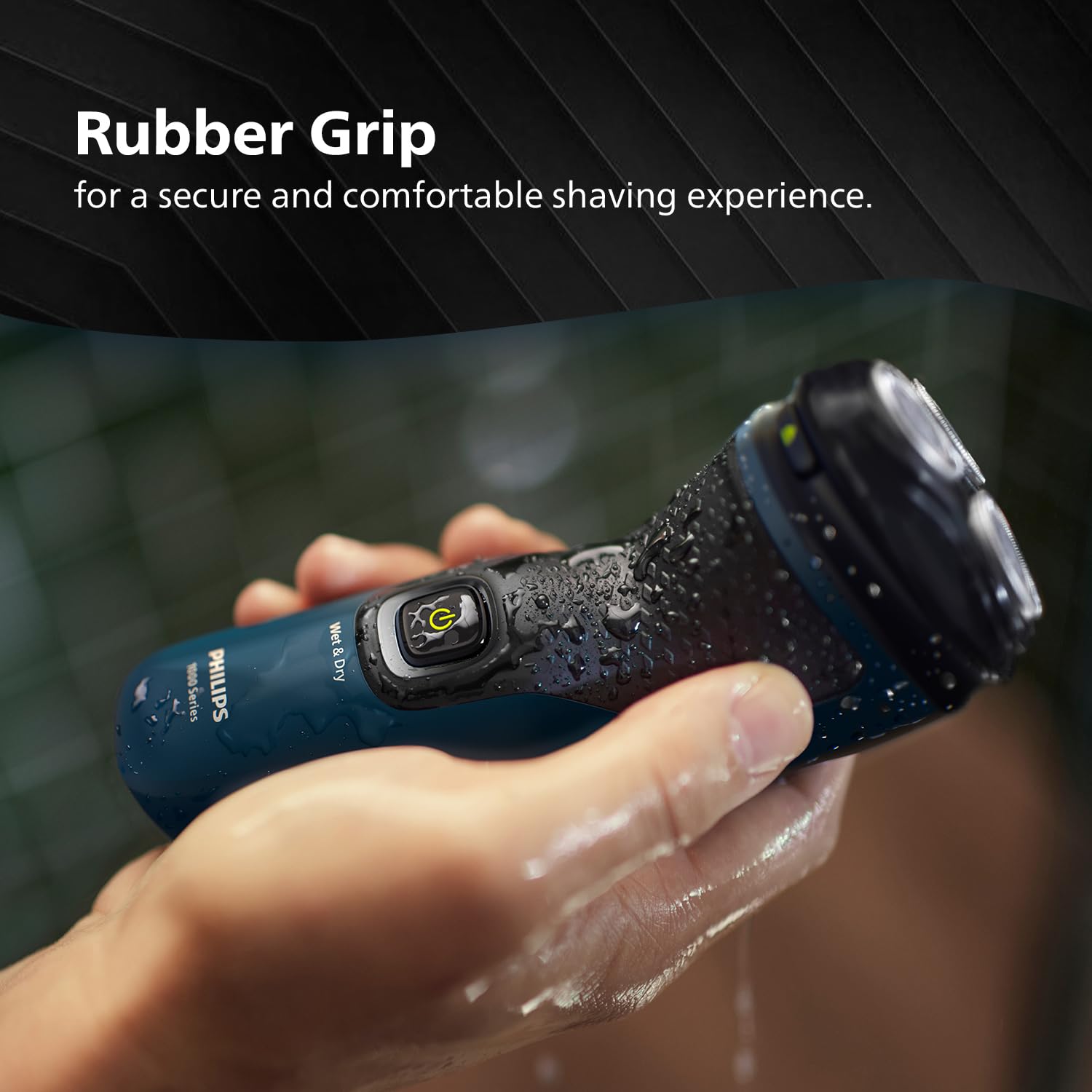 Philips Electric Shaver for Man| 3D Flex Heads| 27 Self-Sharpening Blades| ComfortCut |100% Waterproof IPX7, 40 Mins Runtime, 2yr warranty | S1151/03