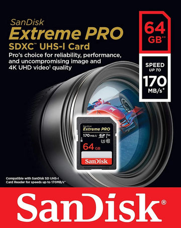SanDisk EXTREME PRO SDXC UHS 64 GB Extreme Pro SDHC