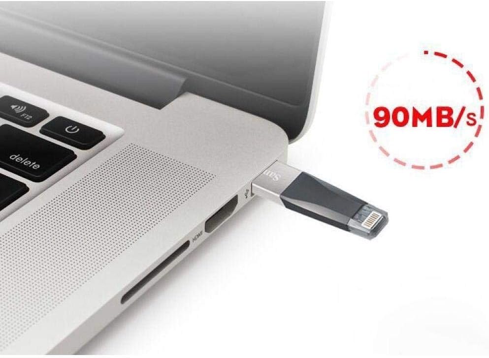 SanDisk 64 GB iXpand Mini Flash Drive - SDIX40N-064G-GN6NN