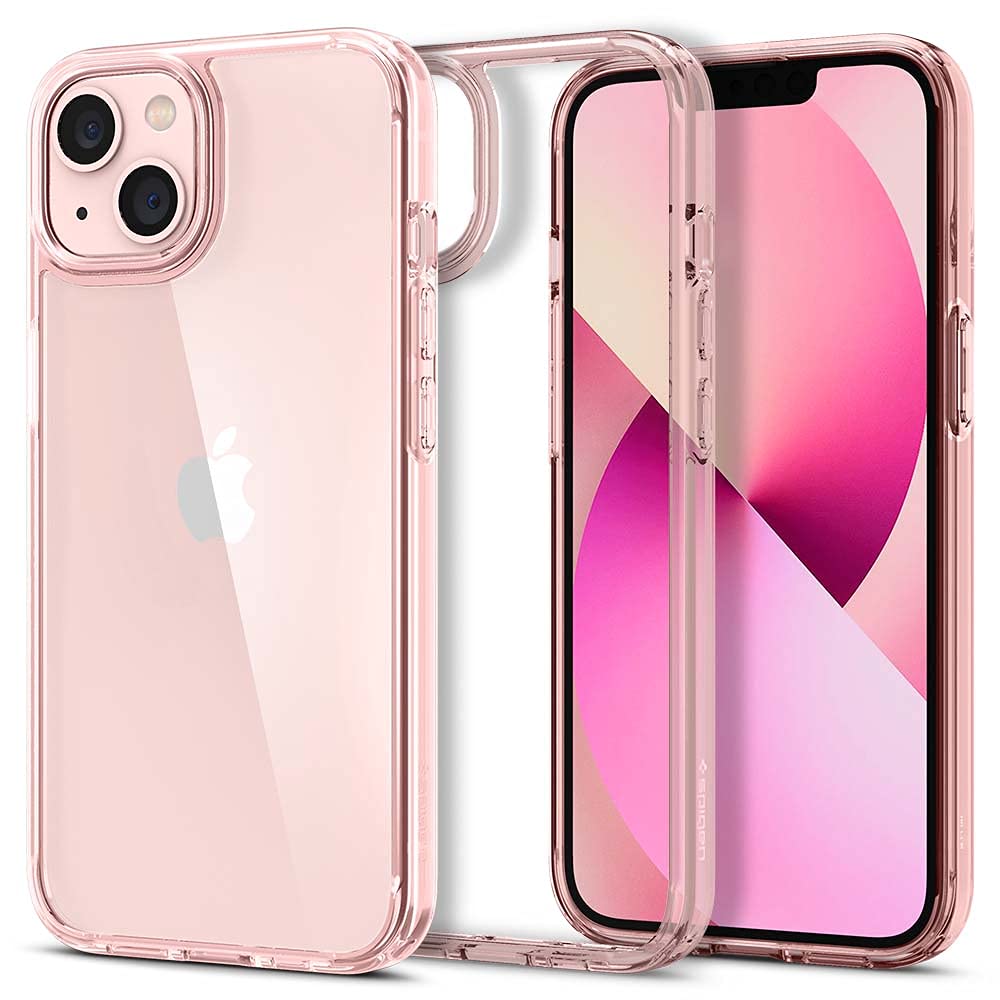 Spigen Ultra Hybrid Matte Back Cover Case Compatible with iPhone 13 (TPU + Poly Carbonate | Frost Black)