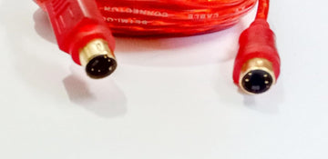 acce & peri® 4 Pin S Video Male to 4 Pin S-Video Cable SV - 10 Meters Pure OFC Copper