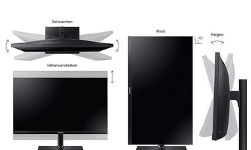 Samsung LS27H850QFUXEN WQHD 27-inch Monitor (Black)