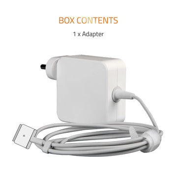 Artis AR-45W-MG2 45 Watts MG2 Laptop Adapter/Charger Compatible for MB Air 13 & MB Air 11 (14.5 V, 3.1 A) Connector: MG2 T Tip Connector - White
