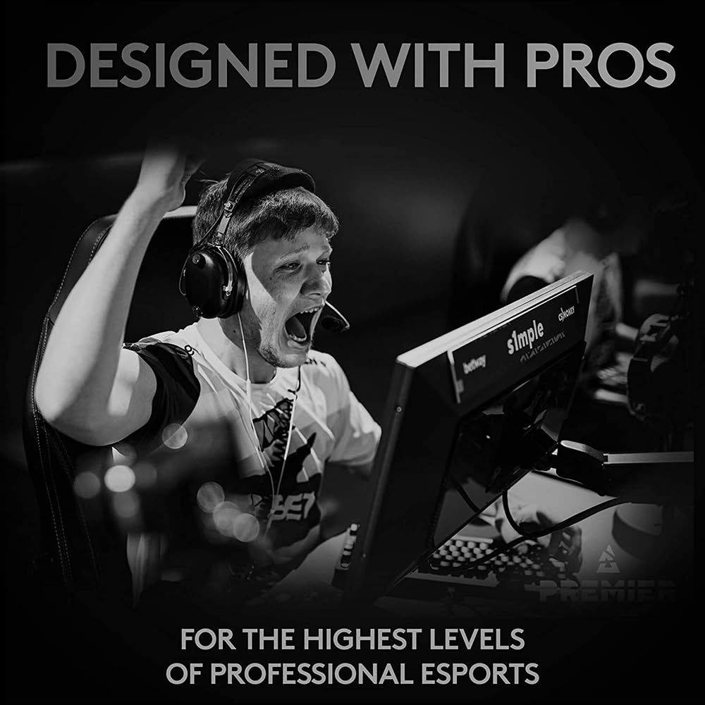Logitech G PRO X Superlight Wireless USB Gaming Mouse, Ultra Lightweight 63 g, Hero 25K Sensor, 25, 600 DPI, 5 Programmable Buttons, Long Battery Life, for Esports, Compatible with PC/Mac-Black