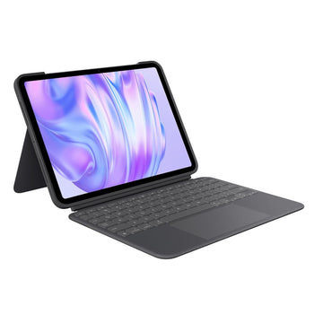 Logitech Combo Touch iPad Pro 11-inch (M4 & M5)(2024 & 2025) Keyboard Case - Detachable Backlit Keyboard with Kickstand, Comfortable Typing, Multi-use Mode - Graphite