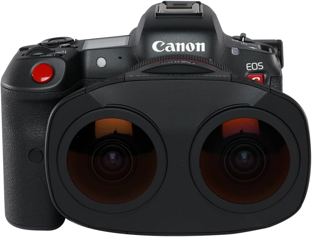 Canon VR Content Creator Kit - EOS R5 C Full-Frame Hybrid Camera and RF5.2mm F2.8 L Dual Fisheye Lens, for Video Professionals