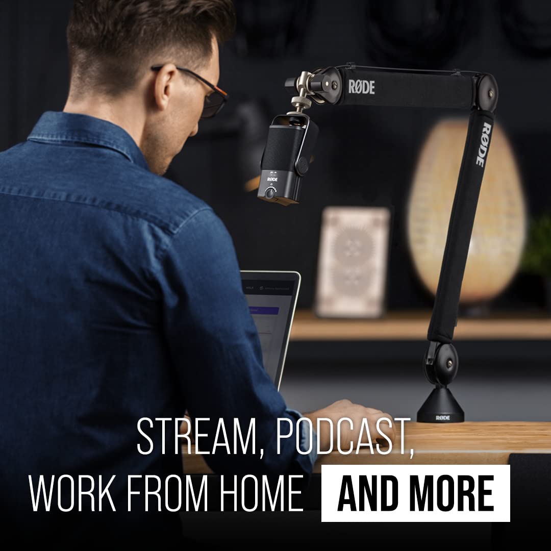 Rode PSA1+ Desk-mounted Broadcast Microphone Boom Arm