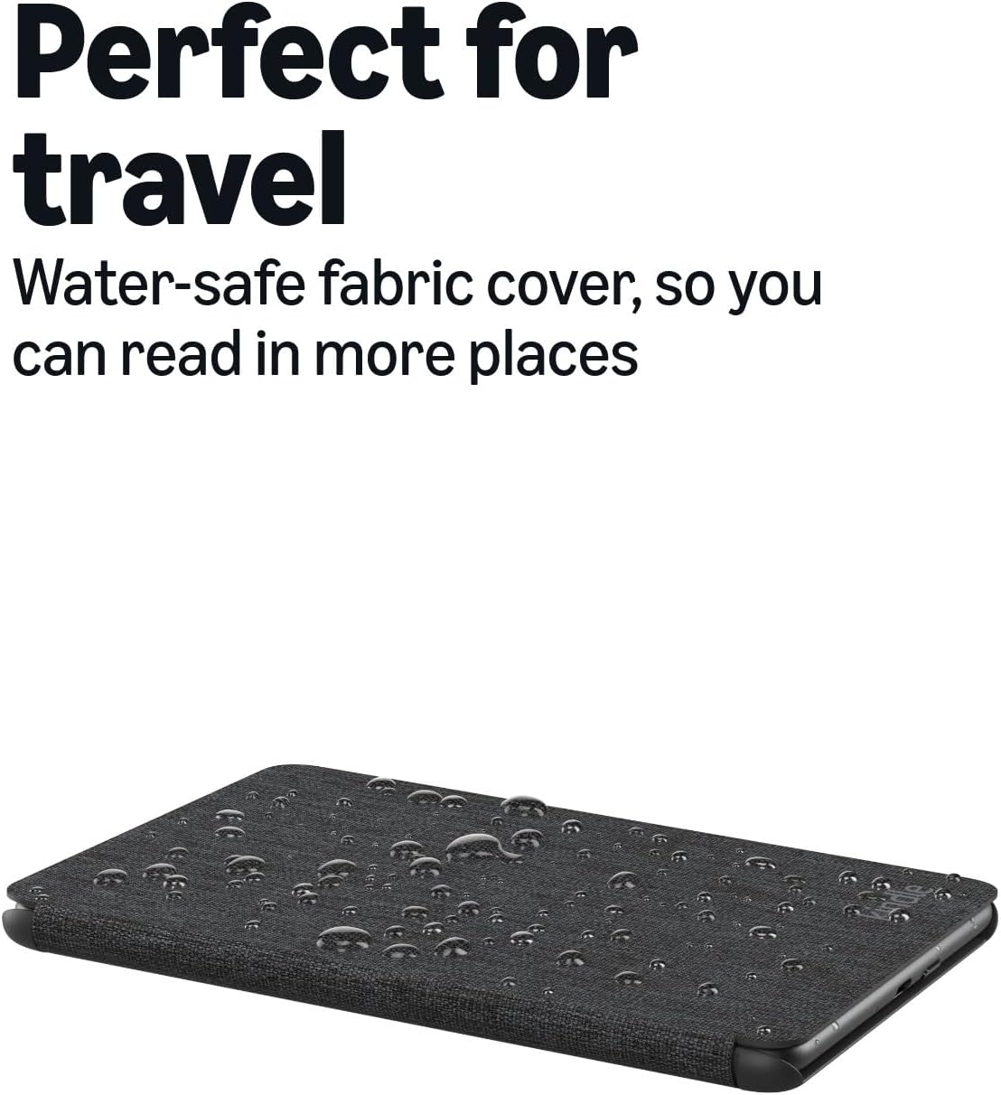 Amazon Kindle Paperwhite and Kindle Colorsoft Case, Lightweight and Water-Safe, Foldable Protective Cover - Fabric