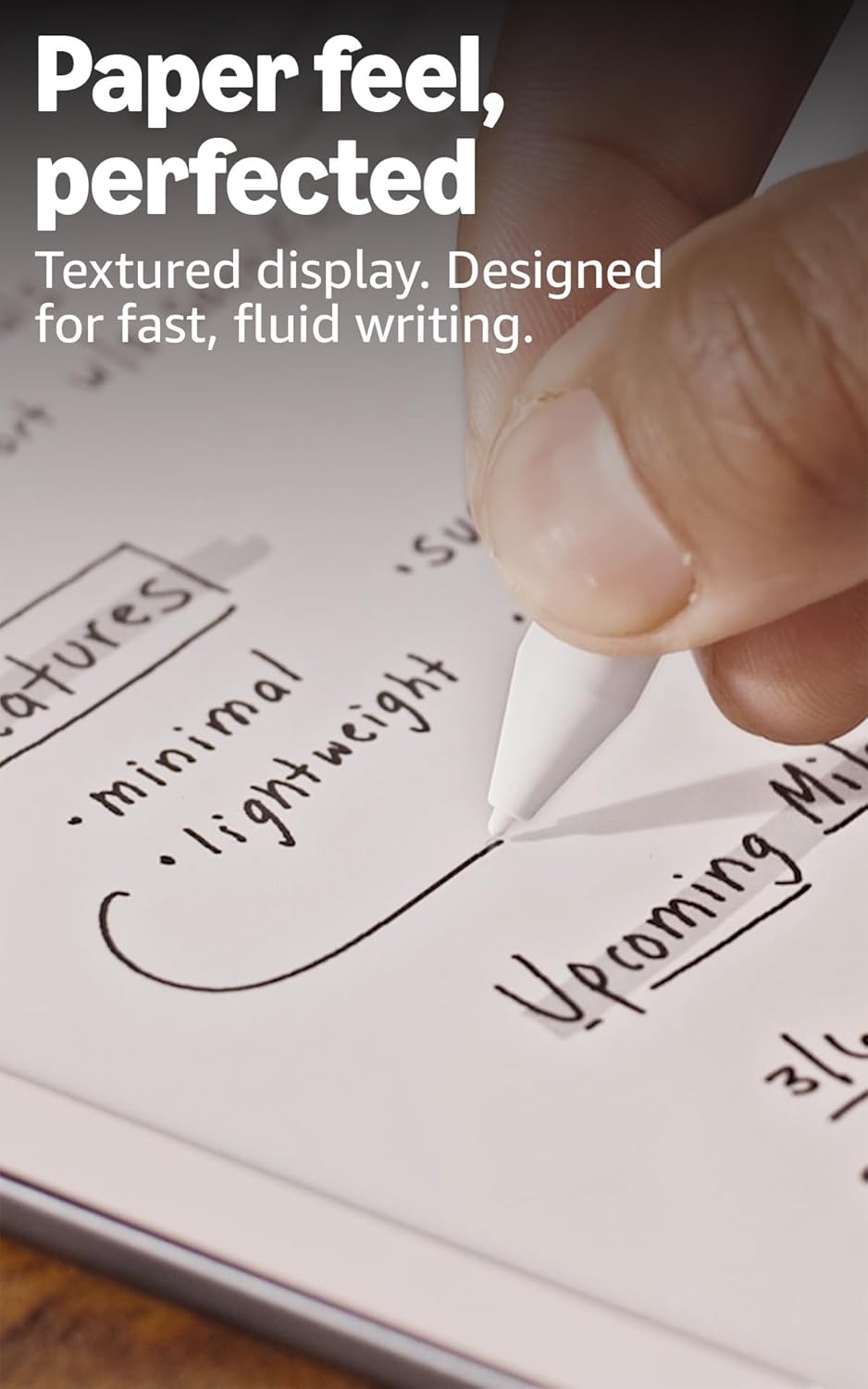 Amazon Kindle Scribe 32GB (newest model) — 11” paper-like display with front light — One notebook to replace them all — Write in notebooks, documents, and books. Includes Premium Pen - Graphite