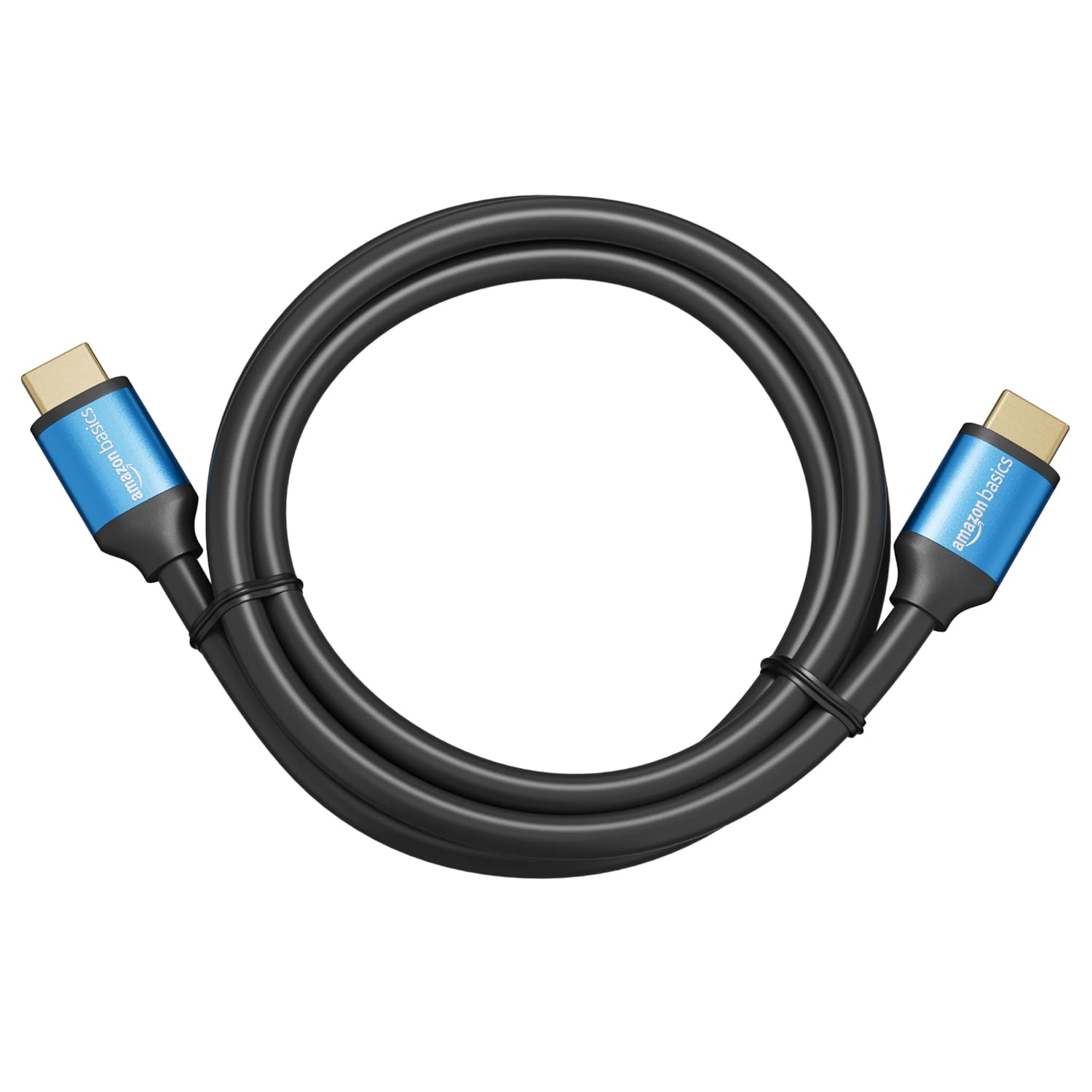 amazon basics Flexible Premium HDMI Cable (Black, 4K@60Hz, 18Gbps), 3 Ft.