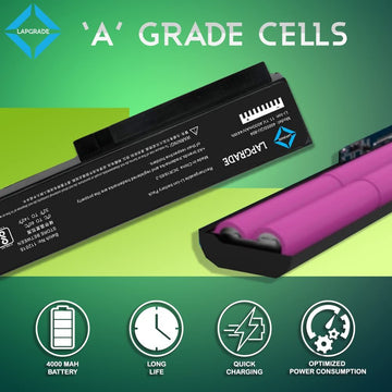 Lapgrade Battery for LG R410,510 SQU-804 Series(BLACK)